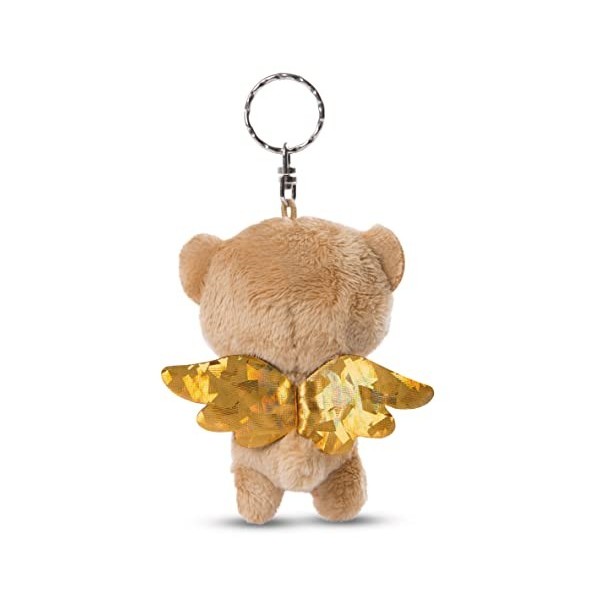 NICI Glubschis Porte-clés Ange Gardien 9 cm Ours Glowy Bombo