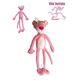 H2O-7601 Pantera_Rosa Watch, Plush-Toys, Cranberry, 30cm