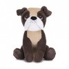 Posh Paws 49286F Earth Bouledogue français assis en peluche écologique 25 cm