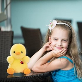 Poussin jaune Peluche Poussin en peluche Petit, Doudou Poussin Poussin Réaliste Poussin Peluche Poussin Figure Réaliste Anima