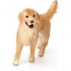 Schleich-16395 - Golden retriever - femelle - Farm World Figurine, Multicolore