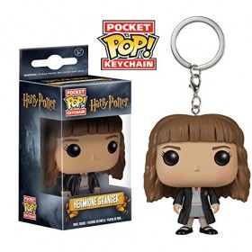 Funko Pocket Pop! Keychain: Harry Potter - Hermione Granger - Mini-Figurine en Vinyle à Collectionner Porte-clés Fantaisie - 