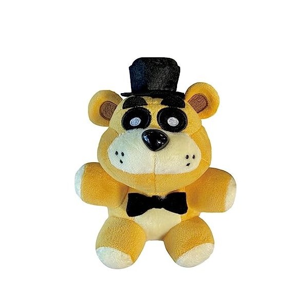 QJIRZB FNAF FNAF Figurine à collectionner Five Nights at Freddys Merch Foxy le pirate Bonnie Chica Golden Bear Freddy Cupcak