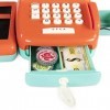 Battat Pretend Play Calculating Kids Grocery Accessories – Scanner & Sounds – 3 Years + – Cash Register, BT4666Z, Beige
