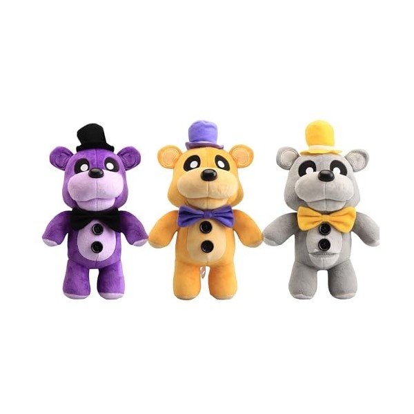 FNAF Security Breach Peluche Five Nights Jeu de choses douces Poupée Fazbear Piazzaria Peluche Figurine Nouvel An Anniversair