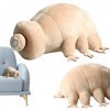 Générique Animaux en Peluche créature Marine,Peluches Ugly Tardigrade en Peluche - Oreiller de Peluches de créature de mer Pr