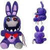 FNAF Withered Purple Bunny Peluches, 8 po FNAF Security Breach Bonnie Doll, Five Nights at Game Jouets à Collectionner pour L