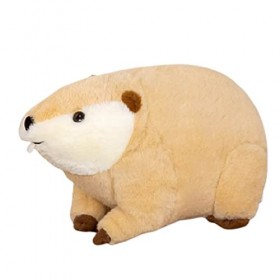 BIOTAT Ragondin farci - Joli Sommeil Nutria,Nutria Peluche Décor Doux Câlin PP Coton Farci Parfait Cadeau Forte Résilience po