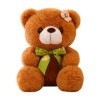 Katutude Ours en Peluche avec Noeud 20 Cm Jouet en Peluche Poupée Mini Ours Peluche Douce Animal Oreiller en Peluche Coussin 