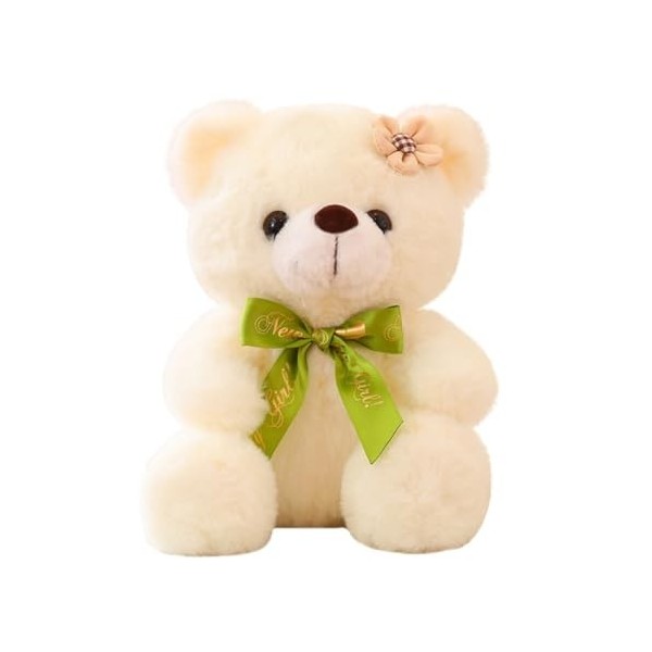 URFEDA Ours en Peluche 20 cm, Jouet en Peluche Ours avec nœud Papillon Doux Mini Animal en Peluche Doudou Ours Mignon poupée 