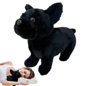 Moxeupon Jouets en Peluche pour Chiens,Jouets en Peluche Bouledogue de Dessin animé Mignon 6,3 Pouces | Jouet doreiller Doux