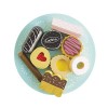 Le Toy Van - TV330 - Jeu éducatif dimitation de Macarons, Jouet pour Enfants, 2 Ans, Lot de 4 Macarons avec Coffret Cadeau, 