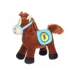 GIPSY Toys - Race poneez sonore 22 cm n° 2 - Peluche pour Enfant - 071644