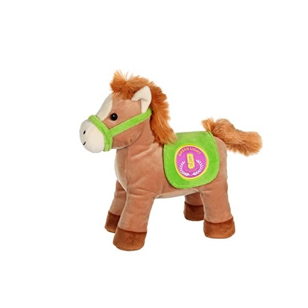 GIPSY Toys - Race poneez sonore 22 cm n° 2 - Peluche pour Enfant - 071644