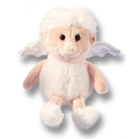 Schaffer - 3269 - Peluche - Mini Ange Gardien - Beige - Multicolore - 11 cm - Version Anglaise