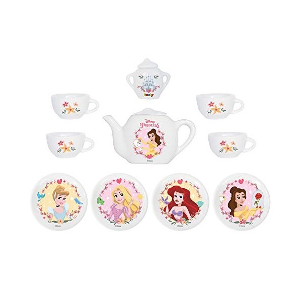 Smoby - Disney Princesses - Dinette Porcelaine - 12 Accessoires - 310569