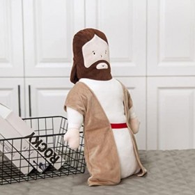 Keptfeet Poupée en Jésus - Poupée en Peluche Douce Jésus comme Cadeau chrétien Religieux pour Hommes et Femmes - Décoration C