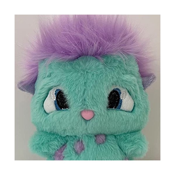 Bibble Plushies, Jouets en Peluche Bibble, Poupée en Peluche Elfe Potelée Aux Cheveux Violets, per-Fil Animé Plushie, Objets 