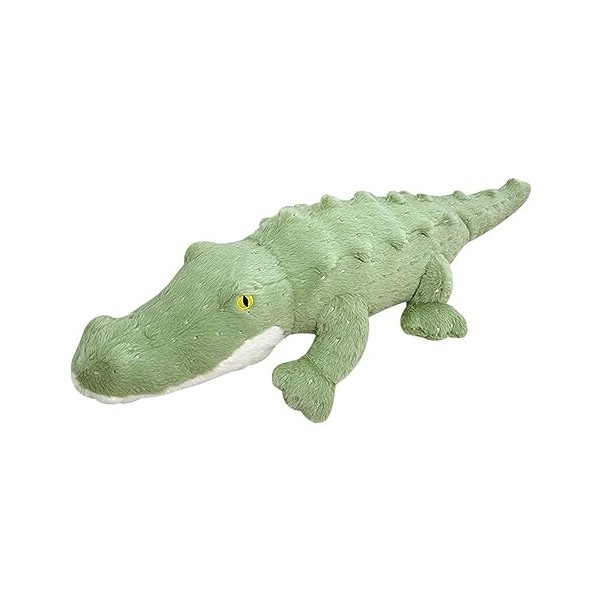 TROONZ Peluche Crocodile Géant - Jouet en Peluche Alligator Vert géant,Grand Mignon énorme Jumbo Grande Taille Peluche Kawaii