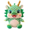 Dragon Peluche Jouet 20cm Dragon Chinoise Mascotte poupée en Peluche 2024 Nouvel an Chinois Cadeaux Animaux en Peluche Oreill