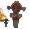 CRAVIN Animal en Peluche ornithorynque | Vivid Stuffed Animals Oreillers Réaliste 8in Mini Ornithorynque Mignon en Peluche,An