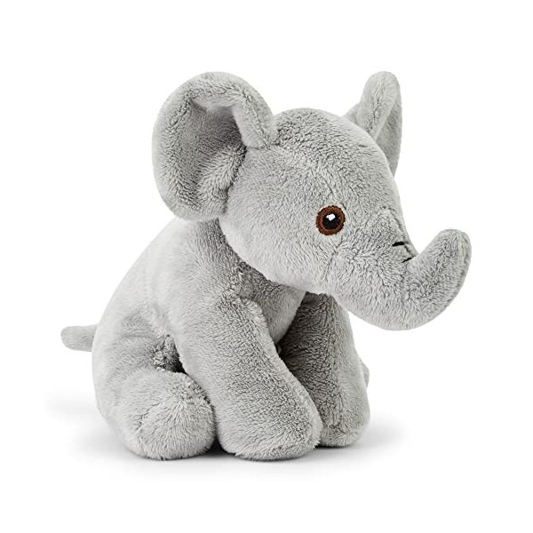 Zappi Co Peluche 100% Recyclée Lapin 15cm de Longueur Collection danimaux Doux, Câlins et Écologiques pour Nouveau-né Prem