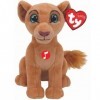 Ty Roi Lion-Peluche musicale Nala 15cm, TY41094, Multicolore