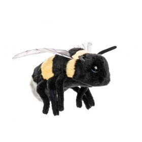 Uni-Toys - Bumble - 16 cm Longueur - Insecte en Peluche, Abeille - Peluche, Doudou