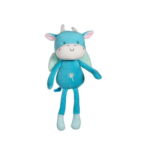 Gipsy Peluche Doudou bébé - Pantin Les Ptits féeriques 24 cm - Lapin Vert deau - Dès la Naissance - Idée Cadeau Toys