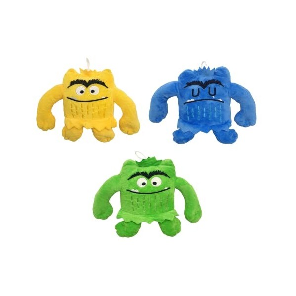 MAGIC SELECT Monstre démotions. Jouet en Peluche Monstre de Couleur. Jeu Éducatif dapprentissage Émotionnel pour Les Enfant