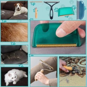 4 Pièces Rasoir Anti Bouloche, Anti Peluche Nettoie Efficacement Les vêtements en Peluche, Anti Bouloche Vetement, Rasoir Bou