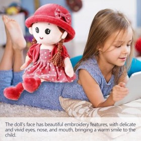 Shenrongtong Poupées de Chiffon pour Filles | Poupée Mignonne Princesse de Conte de fées pour | Belle poupée, Jouet habillé d