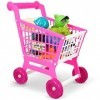 TOYANDONA Chariot à provisions Jouet pour les Enfants Chariot de Shopping pour les Enfants Panier de Jouet Panier de Panier A