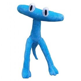 Rainbow-Friends Chapter 2 Plush, Cyan Rainbow-Friends Peluche, Yellow X Cyan Rainbow-Friends Plushies, Stuffed Animal Plush D