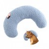 Sozakka Coussin pour Chat Petit Oreiller pour Chats Peluche pour Chaton Coussin Herbe à Chat Jouet pour Chaton Catnip Toy Acc