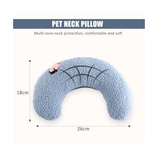 Sozakka Coussin pour Chat Petit Oreiller pour Chats Peluche pour Chaton Coussin Herbe à Chat Jouet pour Chaton Catnip Toy Acc