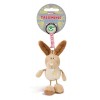 NICI Cheval 7cm Marron-Pendentif Animal câlin lanière, clés Charm Sac Porte-Bonheur avec Message, 49381