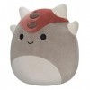 Squishmallows Originaux 19cm Ainhoca Le Dino blindé, Ajoute Ainhoca à Ton équipe, Peluche Ultra Douce