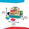 Baby Einstein + Hape Magic Touch Cash Register Jouet pour faire semblant de passer à la caisse, avec de vrais sons et de la m