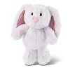 Peluche lapin marron foncé avec des oreilles scintillantes 20cm