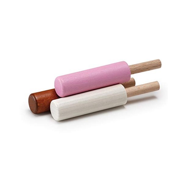 Erzi 14016 Milky Sticks en bois dans une boîte en métal pour enfants