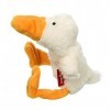 Sigikid- Mini Canard Cuddly Gadgets Peluches, recommandé dès la Naissance, 42594, Blanc/Jaune, Taille Unique