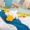 Sigikid- Mini Canard Cuddly Gadgets Peluches, recommandé dès la Naissance, 42594, Blanc/Jaune, Taille Unique