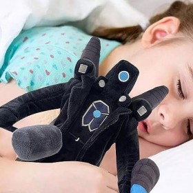 Knowlife Jouet en Peluche Skibidi Toilet, 30cm Peluche Speakerman,skibidi Toilette Cameraman Plush Toy,Titan TV Man Stuffed D