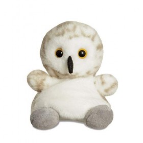 Aurora World Aurora, 61351, Palm Pals Harfang des Neiges, 13cm, Peluche, Blanc