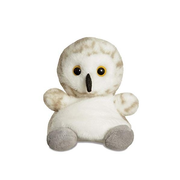 Aurora World Aurora, 61351, Palm Pals Harfang des Neiges, 13cm, Peluche, Blanc