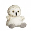 Aurora World Aurora, 61351, Palm Pals Harfang des Neiges, 13cm, Peluche, Blanc