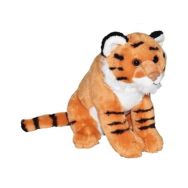 Wild Republic Wild Calls Tigre, Cris Authentiques d’Animaux, Peluche Jouet, 20 cm, Cadeau de Naissance, Peluche Sonore, Rembo