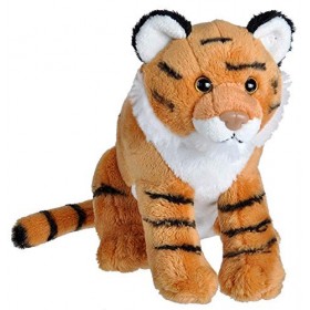 Wild Republic Wild Calls Tigre, Cris Authentiques d’Animaux, Peluche Jouet, 20&nbsp;cm, Cadeau de Naissance, Peluche Sonore, Rembo