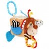 MOOKLIN ROAM Bébé Jouets Suspendus, Jouets Doux de bébé de hochets Miroir en Peluche Anneaux pour Landau Siège De Voiture, Ac